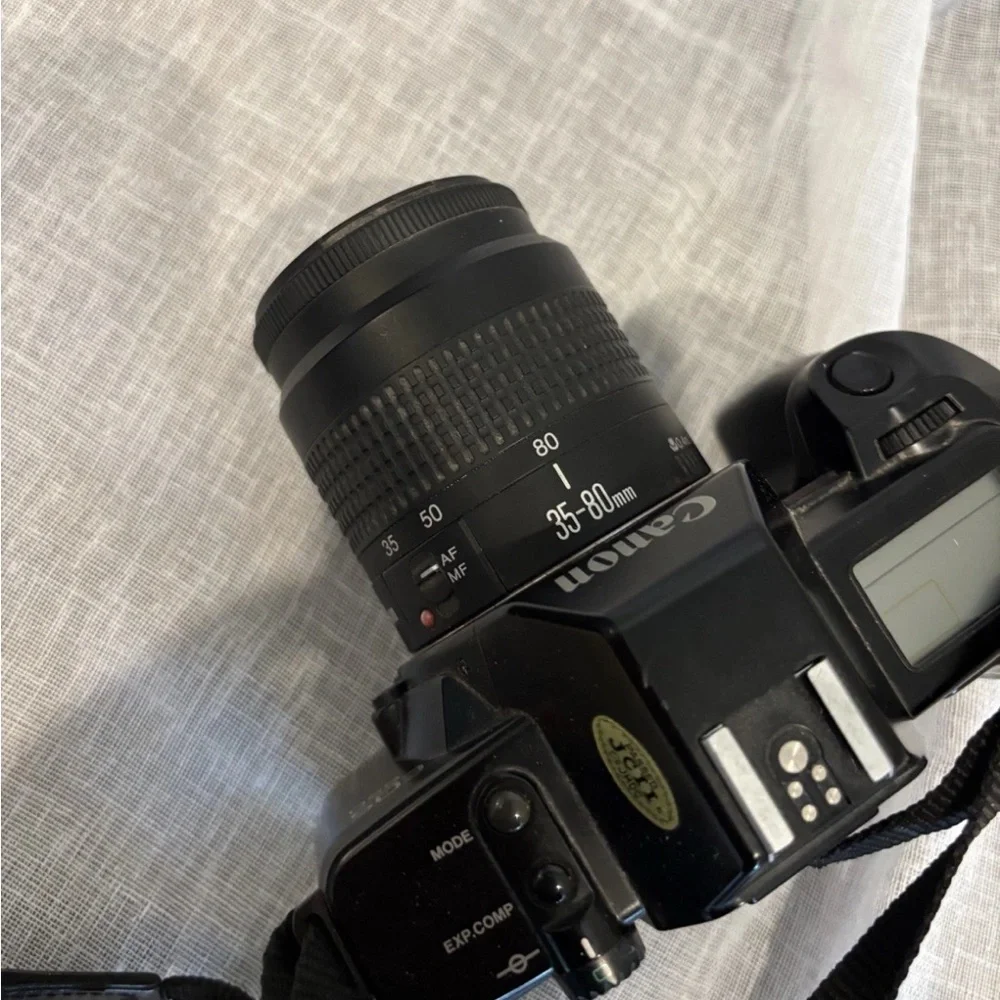 Canon EOS Rebel S 35mm Film Camera with EF 35-80mm Zoom Lens Untested